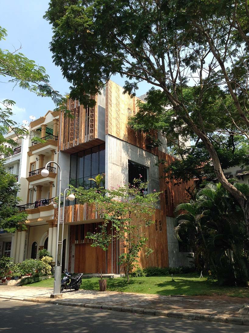 nha dep Nhà phố 325m² với thiết kế hòa quyện với thiên nhiên tại Sài Gòn qpdesign