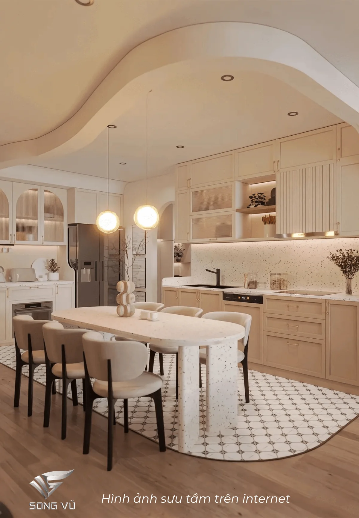 30+ Mẫu thiết kế phòng bếp đẹp, hiện đại 30 Mẫu thiết kế phòng bếp đẹp do Song Vũ sưu tầm