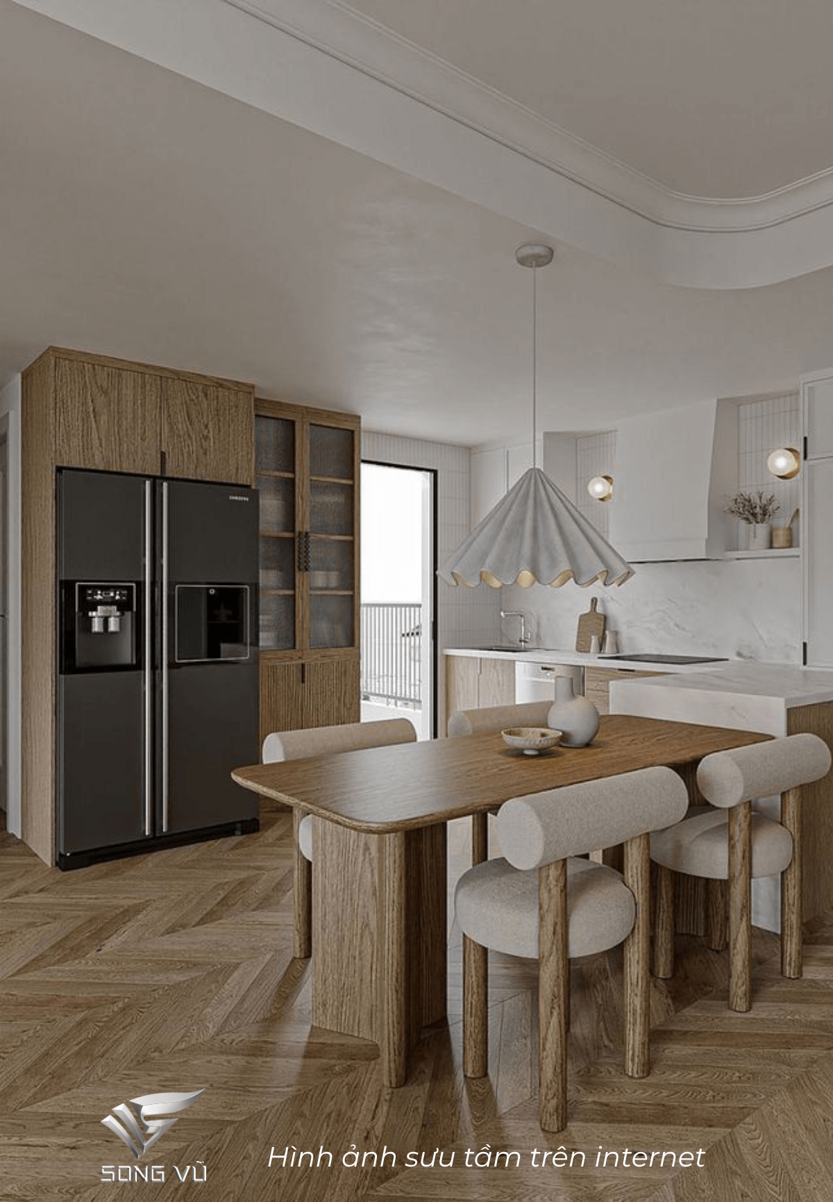 30+ Mẫu thiết kế phòng bếp đẹp, hiện đại 30 Mẫu thiết kế phòng bếp đẹp do Song Vũ sưu tầm