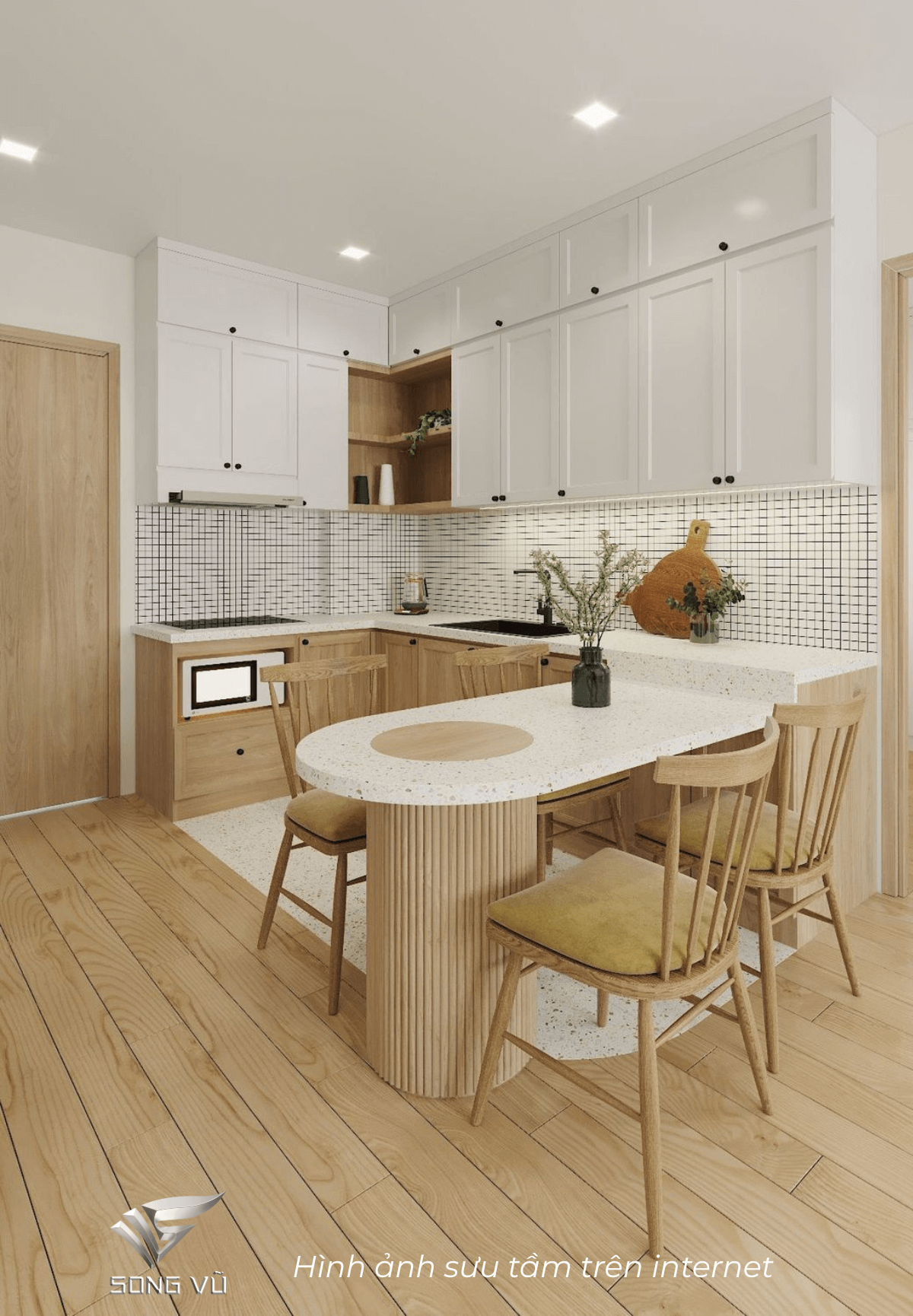 30+ Mẫu thiết kế phòng bếp đẹp, hiện đại 30 Mẫu thiết kế phòng bếp đẹp do Song Vũ sưu tầm