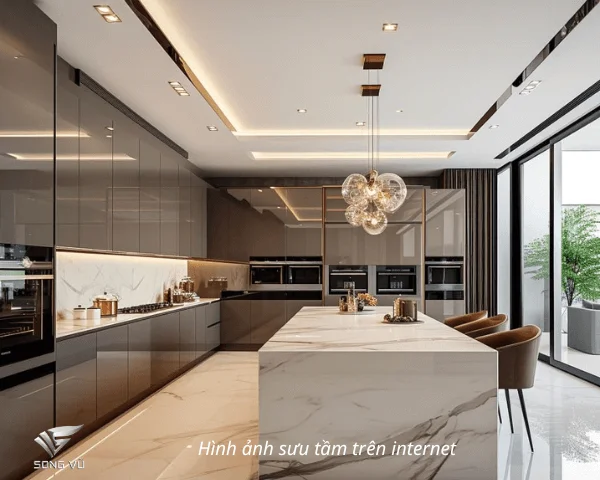 30+ Mẫu thiết kế phòng bếp đẹp, hiện đại 30 Mẫu thiết kế phòng bếp đẹp do Song Vũ sưu tầm