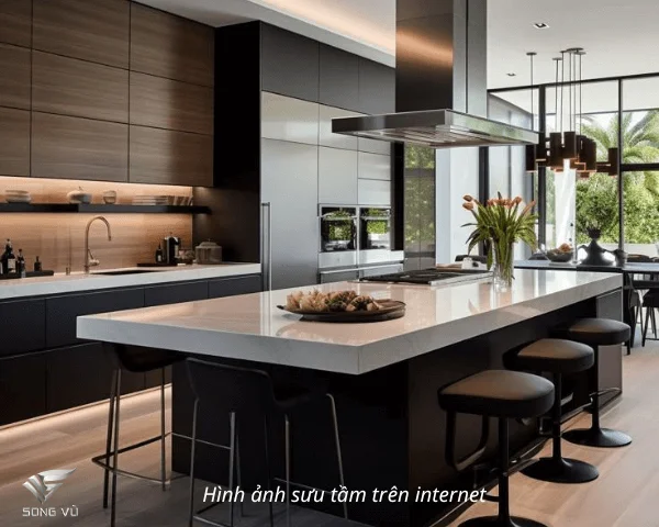 30+ Mẫu thiết kế phòng bếp đẹp, hiện đại 30 Mẫu thiết kế phòng bếp đẹp do Song Vũ sưu tầm